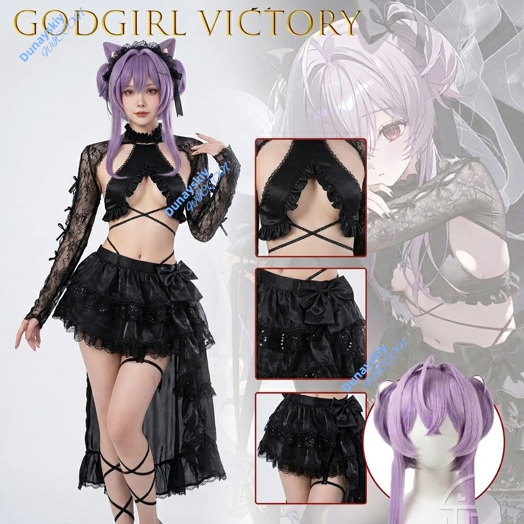 Godwomen Victory Liberalio Jellyfish Cosplay Full Set Costume Dreaming Lake Cosplay Costumes Wig Niikkke Sexys Hot Lingerie cos
Godwomen Victory Liberalio Jellyfish Cosplay Full Set Costume Dreaming Lake Cosplay Costumes Wig Niikkke Sexys Hot Lingerie cos