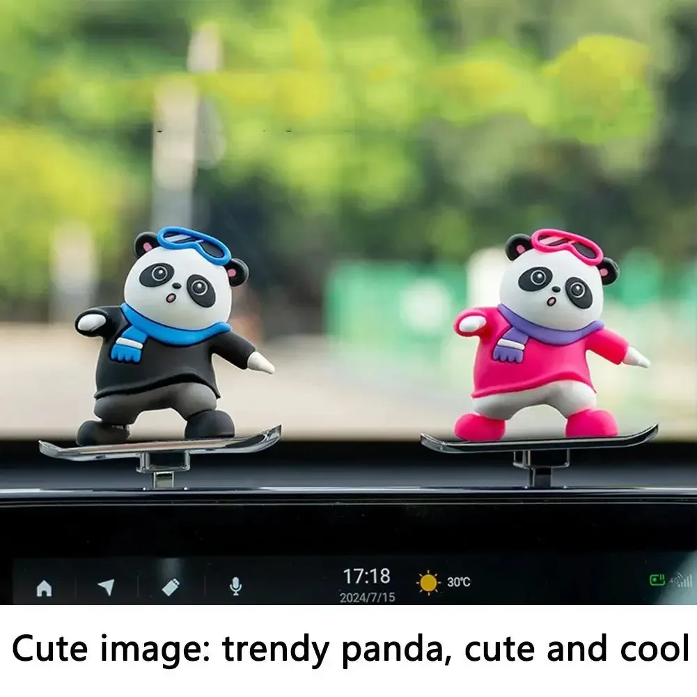 Dashboard Skateboard Bear Floating Screen Car Decoration Sliding Panda Skateboard Ornaments for Auto Interior Accessories
Dashboard Skateboard Bear Floating Screen Car Decoration Sliding Panda Skateboard Ornaments for Auto Interior Accessories