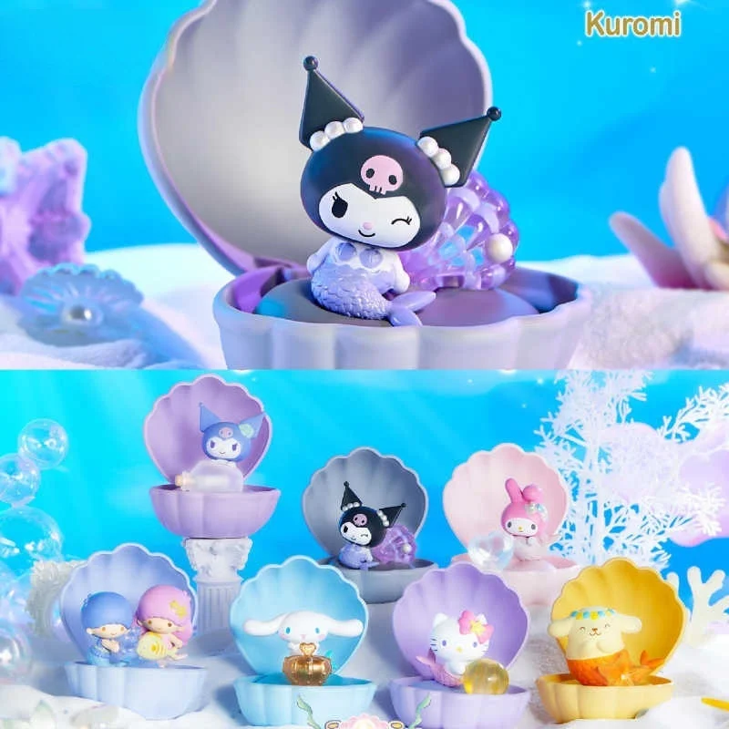 Sanrio Kuromi Pochacco Cinnamoroll Hellokitty слепая коробка Kawaii модель Mystery Box Русалка семейная серия настольный орнамент подарочная игрушка
Sanrio Kuromi Pochacco Cinnamoroll Hellokitty слепая коробка Kawaii модель Mystery Box Русалка семейная серия настольный орнамент подарочная игрушка