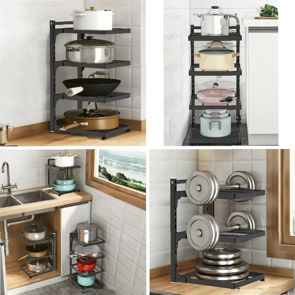 Multi-Layer Cooker Storage Rack Kitchen Sink Storage Rack For Home Stovetop Cabinets Adjustable Pot Rack
Multi-Layer Cooker Storage Rack Kitchen Sink Storage Rack For Home Stovetop Cabinets Adjustable Pot Rack
