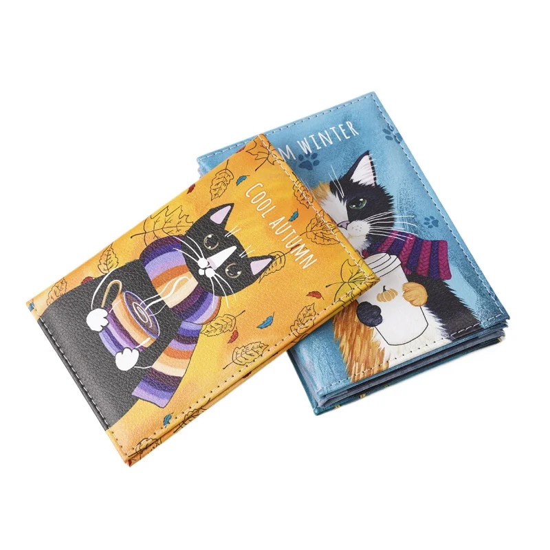 Обложка для паспорта с рисунком кота и собаки, дорожный кошелек, чехол для паспорта с карманом для удостоверения личности билета и кредитной карты
Обложка для паспорта с рисунком кота и собаки, дорожный кошелек, чехол для паспорта с карманом для удостоверения личности билета и кредитной карты
