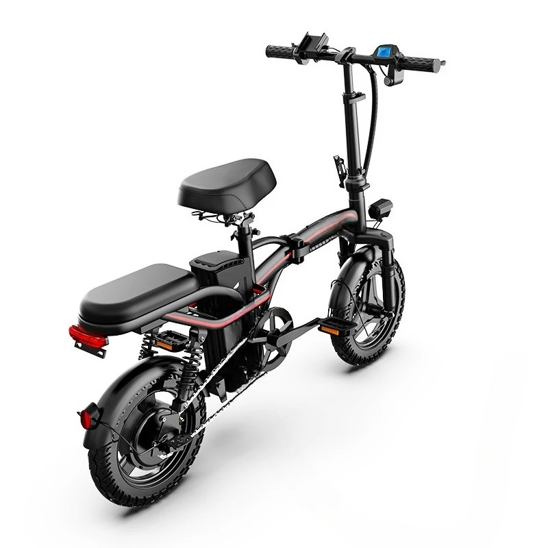 14-дюймовый портативный электрический велосипед из алюминиевого сплава, складной электромобиль с литиевой батареей, мопед
14-дюймовый портативный электрический велосипед из алюминиевого сплава, складной электромобиль с литиевой батареей, мопед