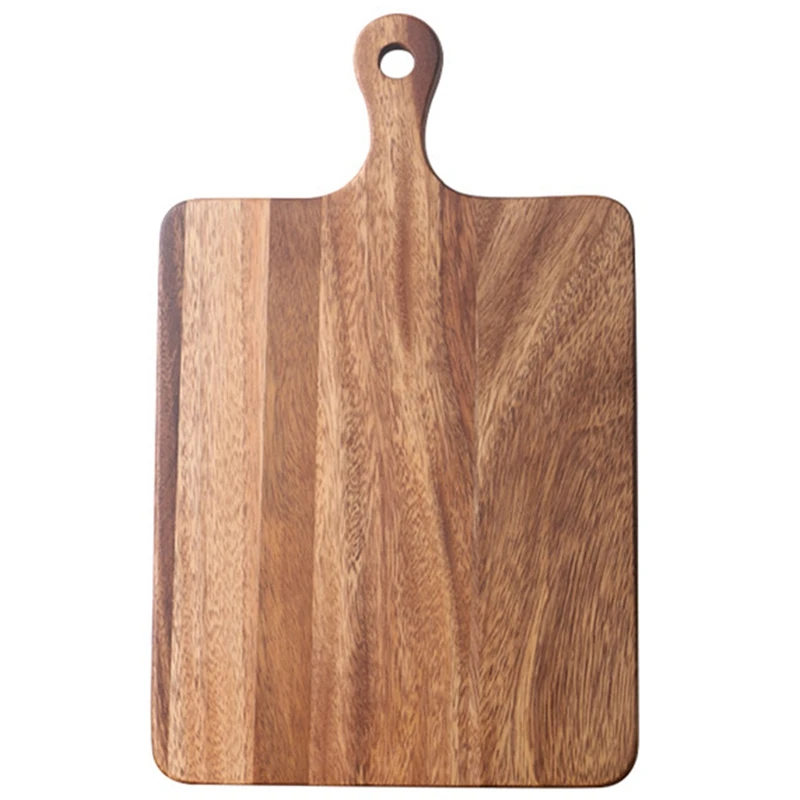 HOT-Solid Wood Double-Sided Cutting Board Acacia Wood Cutting Board Wooden Handle Pizza Board Sushi Tray Cutting Board 
HOT-Solid Wood Double-Sided Cutting Board Acacia Wood Cutting Board Wooden Handle Pizza Board Sushi Tray Cutting Board