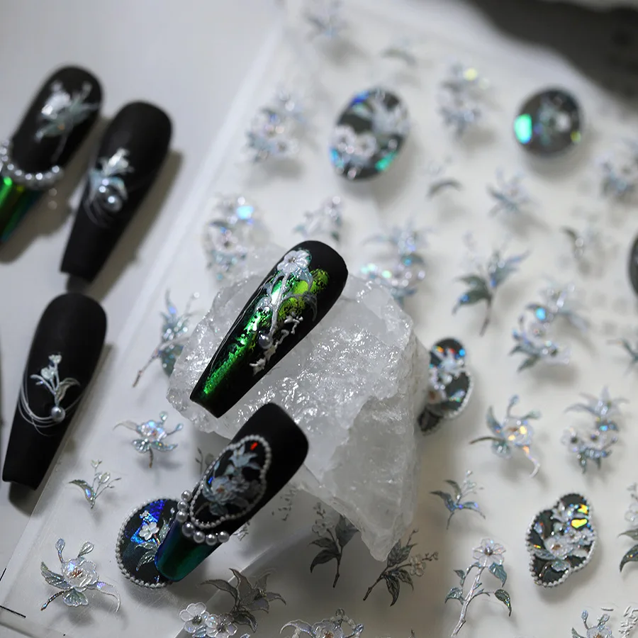 Nail Stickers New Chinese Style Ink Flower Butterfly Shell Luster Light Luxury Waterproof Self Adhesive for Party
Nail Stickers New Chinese Style Ink Flower Butterfly Shell Luster Light Luxury Waterproof Self Adhesive for Party