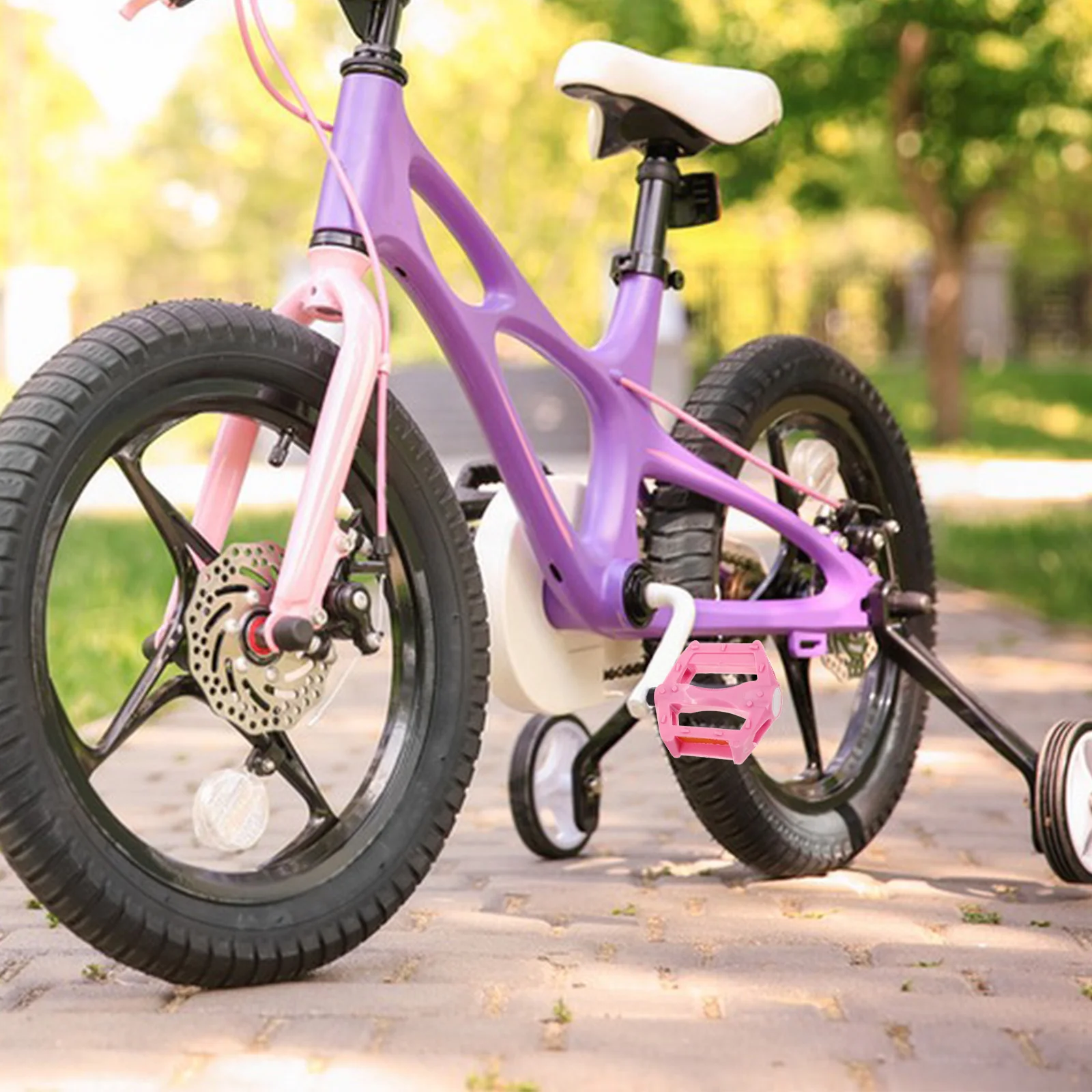 Durable Kids Pedals Plastic Childrens Car Bicycle Pedals Pedal Replacement Part for Mountain Bicycles Suitable Riders
Durable Kids Pedals Plastic Childrens Car Bicycle Pedals Pedal Replacement Part for Mountain Bicycles Suitable Riders