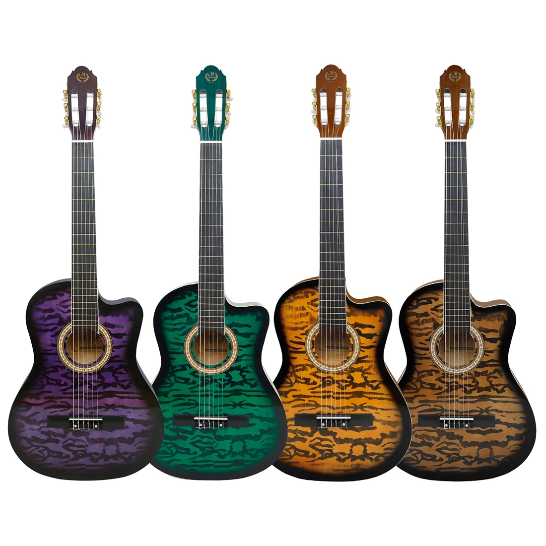 M MBAT 39 inch 6 strings 19 frets Classical Guitar Folk Guitar Spruce Top Classical Guitar For Beginners/Music Lovers
M MBAT 39 inch 6 strings 19 frets Classical Guitar Folk Guitar Spruce Top Classical Guitar For Beginners/Music Lovers