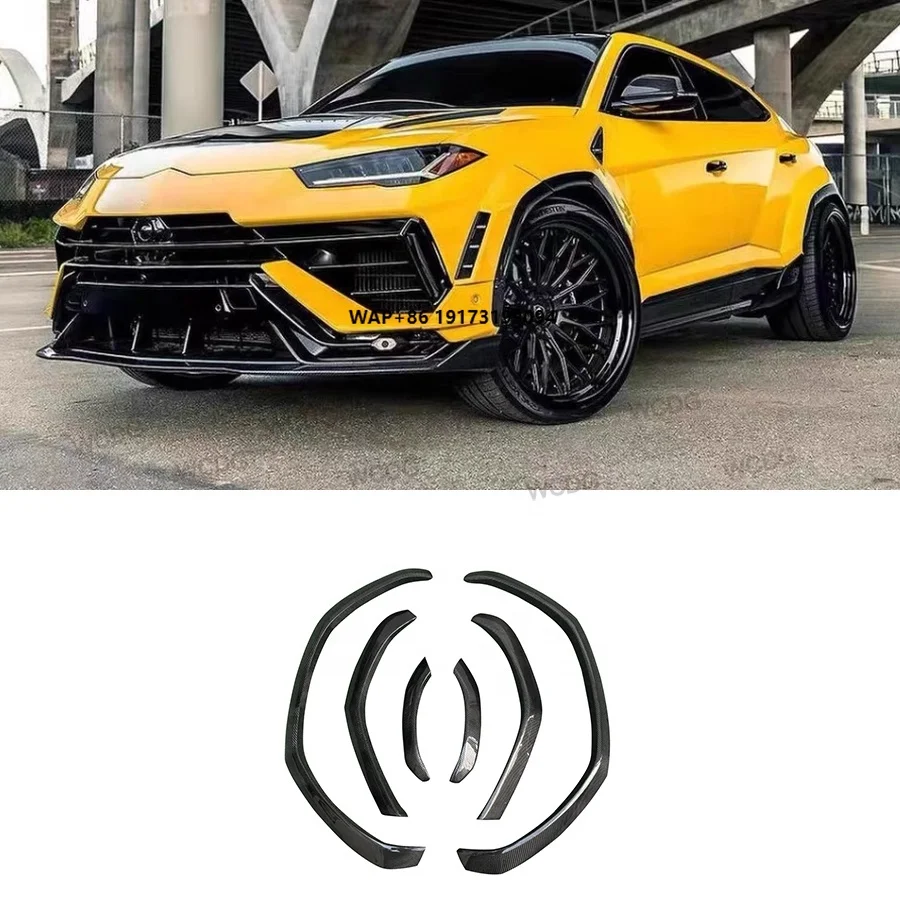 For-Lamborghini Urus Sport 4-Door 2018-2021 Front Wheel Eyebrow Fenders Trim Dry Carbon Fiber Car Wheel Fender Flare Car Parts
For-Lamborghini Urus Sport 4-Door 2018-2021 Front Wheel Eyebrow Fenders Trim Dry Carbon Fiber Car Wheel Fender Flare Car Parts