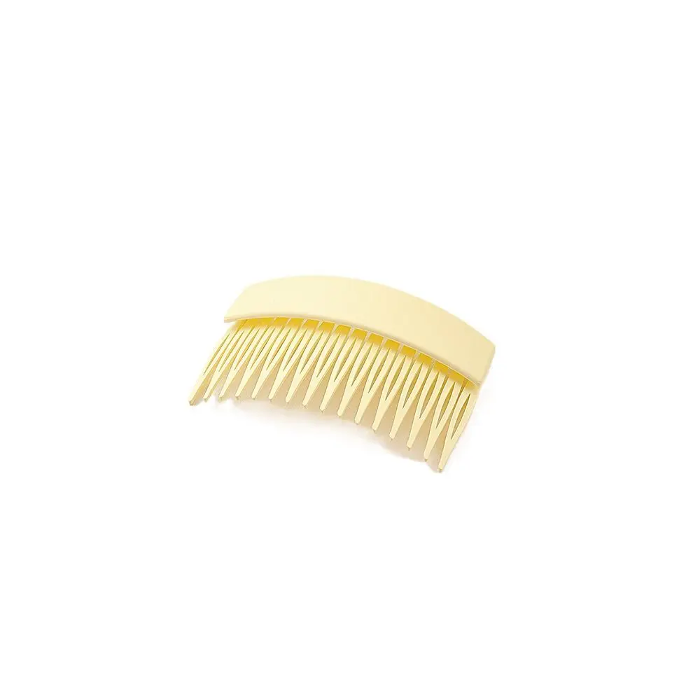 Cute Solid Color Frosted Hair Comb Plastic Teeth Fixed Combs Invisible Extra Hair Holder Fixed Combs Inserted Comb Girls
Cute Solid Color Frosted Hair Comb Plastic Teeth Fixed Combs Invisible Extra Hair Holder Fixed Combs Inserted Comb Girls