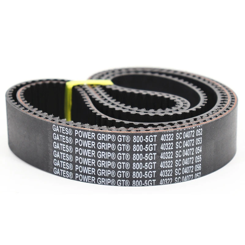 For 5GT Made Timing Belt Rubber Synchronous Toothed Belt Various Width Lengths OEM 770 775 800 810 815 825 830 840 845
For 5GT Made Timing Belt Rubber Synchronous Toothed Belt Various Width Lengths OEM 770 775 800 810 815 825 830 840 845