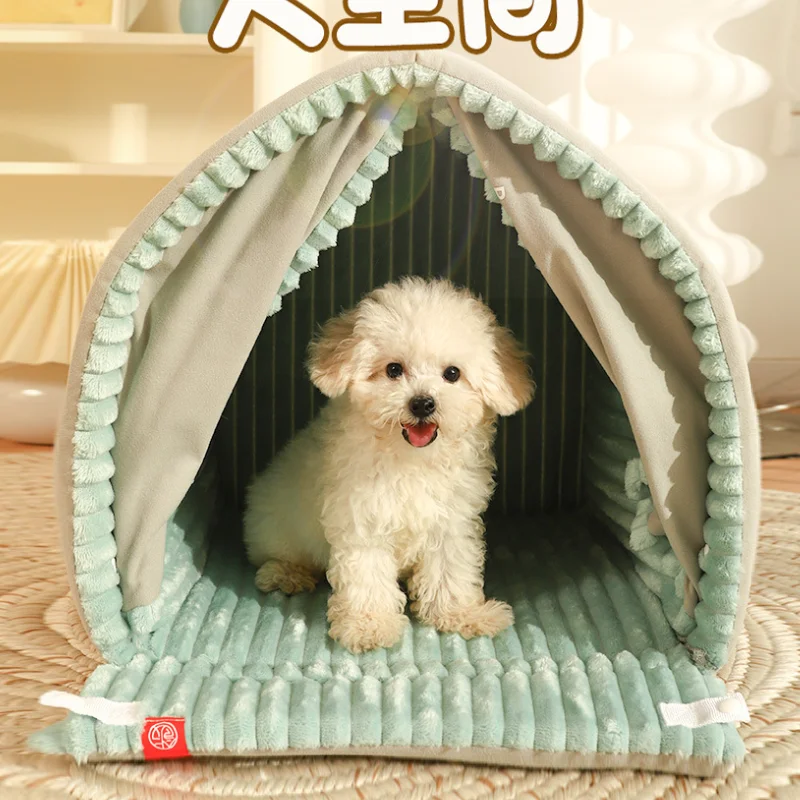 Зимний теплый домик Kennel для маленьких собак, зимняя кровать для домашних питомцев, домик для кошек, всесезонный домик для собак
Зимний теплый домик Kennel для маленьких собак, зимняя кровать для домашних питомцев, домик для кошек, всесезонный домик для собак