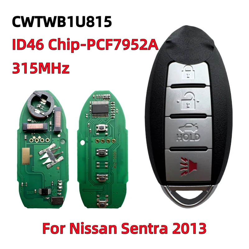 CWTWB1U815 ID46-pcf7952A чип 315 МГц брелок дистанционный смарт-ключ от машины костюм для Nissan Sunny Teana Sylphy Sentra Versa 4 кнопки TWB1U815
CWTWB1U815 ID46-pcf7952A чип 315 МГц брелок дистанционный смарт-ключ от машины костюм для Nissan Sunny Teana Sylphy Sentra Versa 4 кнопки TWB1U815