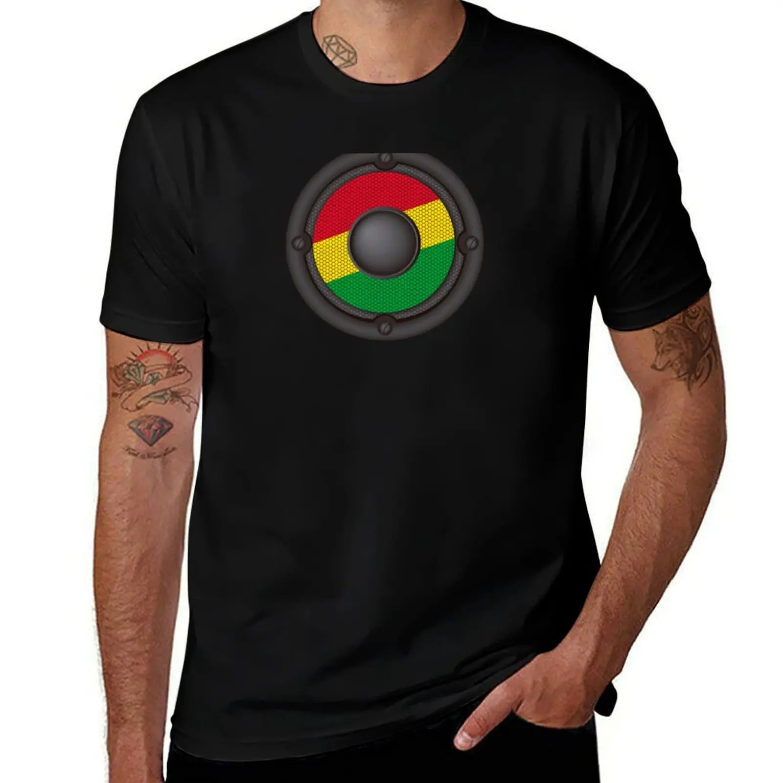 Reggae Music Sound System Rastafari Flag T-Shirt man t shirt designer t shirts for man graphic funny T-Shirt
Reggae Music Sound System Rastafari Flag T-Shirt man t shirt designer t shirts for man graphic funny T-Shirt