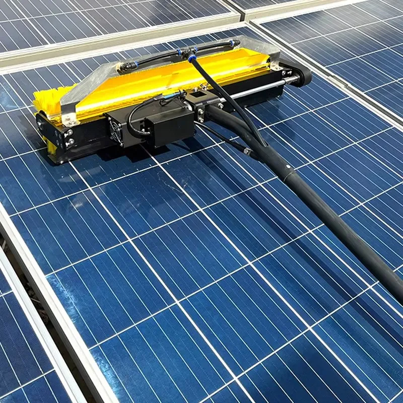 High-efficiency electric solar panel cleaner with telescopic rod 3.5m 5.5m 7.5m and roller brush
High-efficiency electric solar panel cleaner with telescopic rod 3.5m 5.5m 7.5m and roller brush
