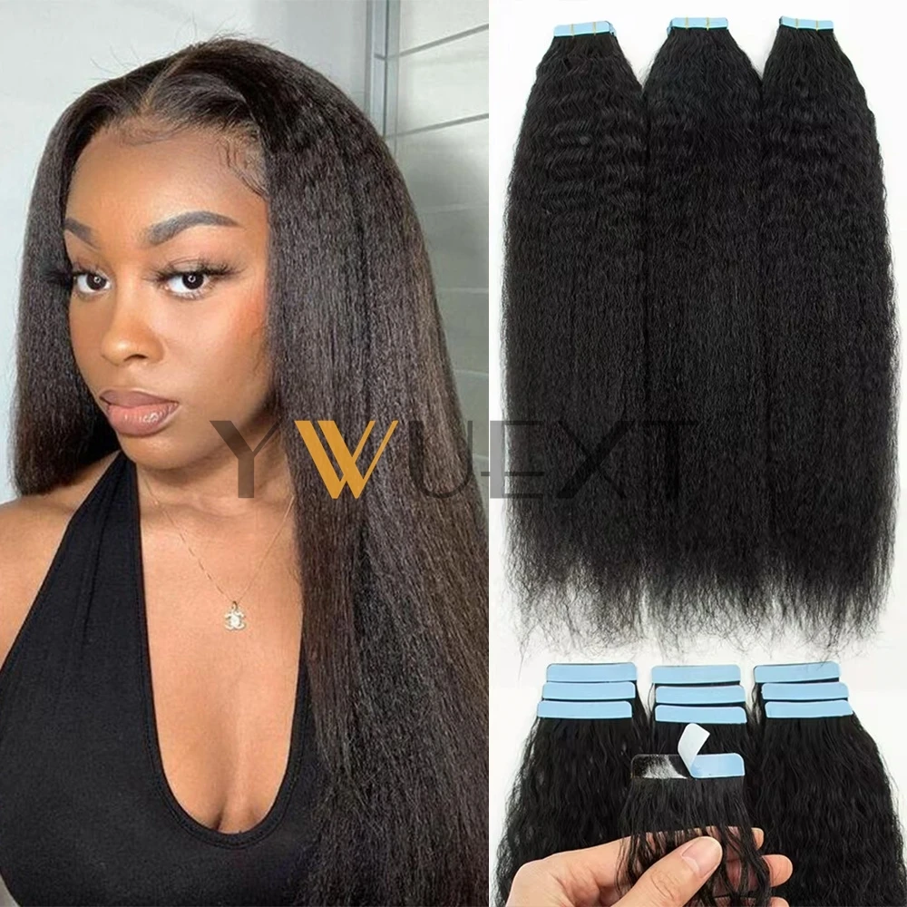 Кудрявая прямая лента для наращивания человеческих волос, 100% лента Remy в клейке для волос, невидимая бразильская натуральная черная лента 12-26 дюймов
Кудрявая прямая лента для наращивания человеческих волос, 100% лента Remy в клейке для волос, невидимая бразильская натуральная черная лента 12-26 дюймов