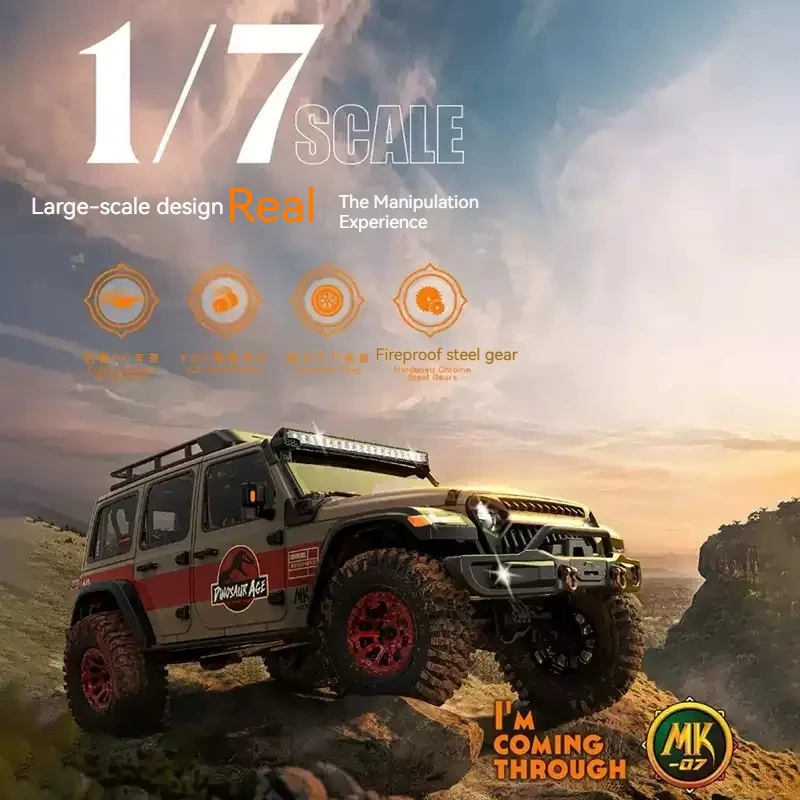 Corolla Crobol MK07 Remote Control Electric Off-Road Vehicle 1/7 Scale Large Climbing Car with Differential Lock And Dual Speed
Corolla Crobol MK07 Remote Control Electric Off-Road Vehicle 1/7 Scale Large Climbing Car with Differential Lock And Dual Speed