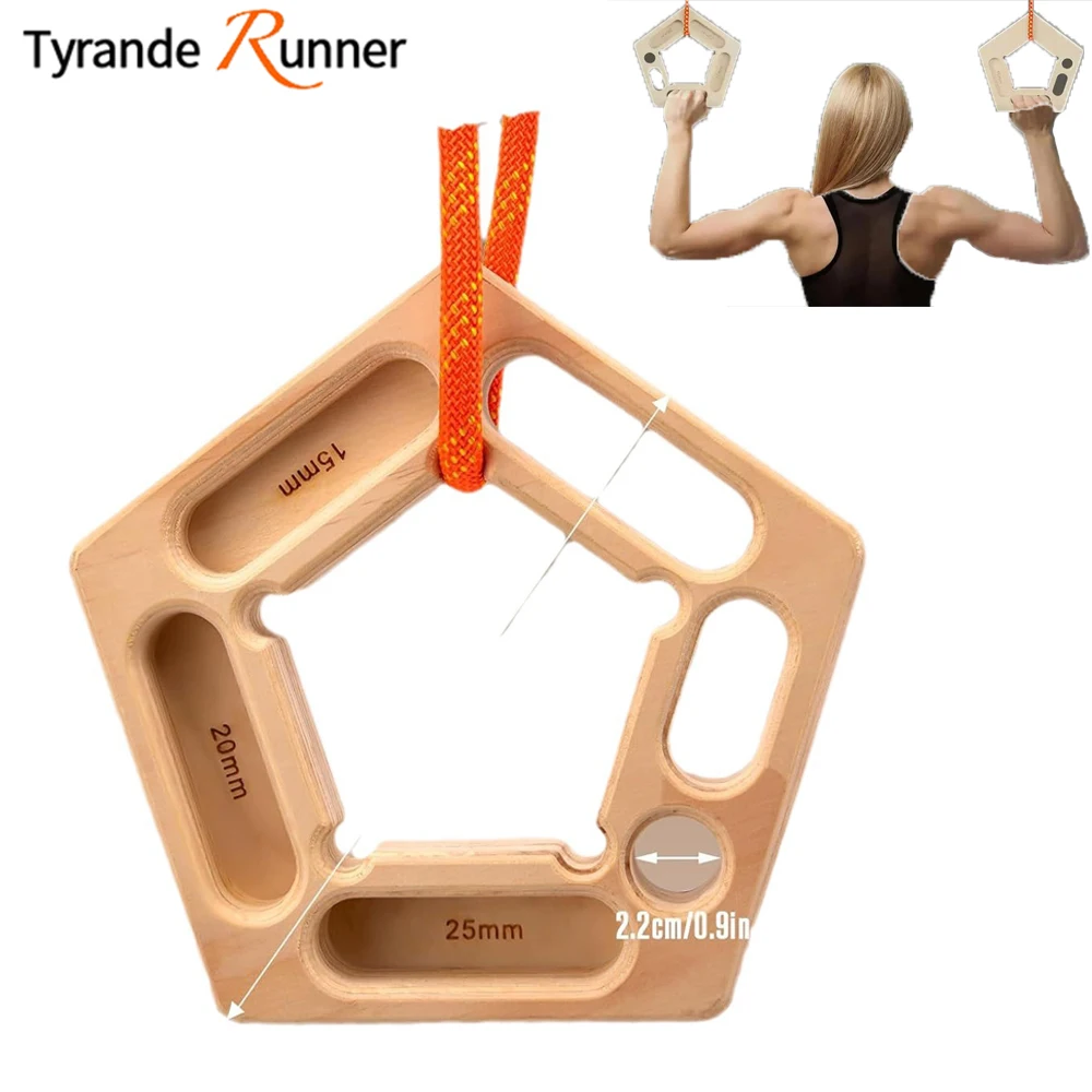 Rock Climbing Finger Hand Strengthener Board Trainer PullUp Board Wooden Hangboard Forearm Strengthener Practice Tool forOutdoor
Rock Climbing Finger Hand Strengthener Board Trainer PullUp Board Wooden Hangboard Forearm Strengthener Practice Tool forOutdoor