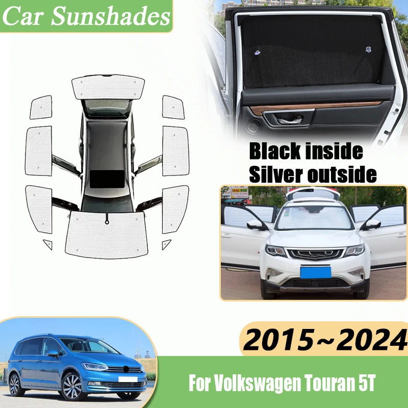 For Volkswagen Touran 5T MK2 2015-2024 Sun Visor Reflector Sunshade Curtain Heat insulation Anti-UV Protection Auto Accessories
For Volkswagen Touran 5T MK2 2015-2024 Sun Visor Reflector Sunshade Curtain Heat insulation Anti-UV Protection Auto Accessories
