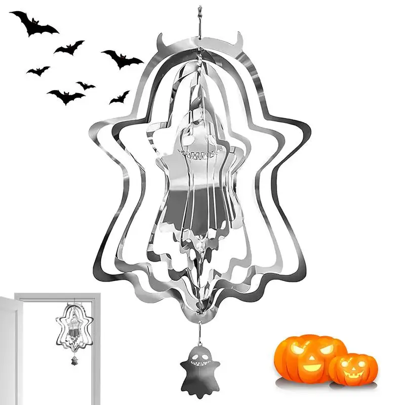 3D Spinning Wind Chimes Halloween Ghost 3D Metal Wind Catcher Garden Decor Stainless Steel Garden Decorations Ornaments Wind
3D Spinning Wind Chimes Halloween Ghost 3D Metal Wind Catcher Garden Decor Stainless Steel Garden Decorations Ornaments Wind