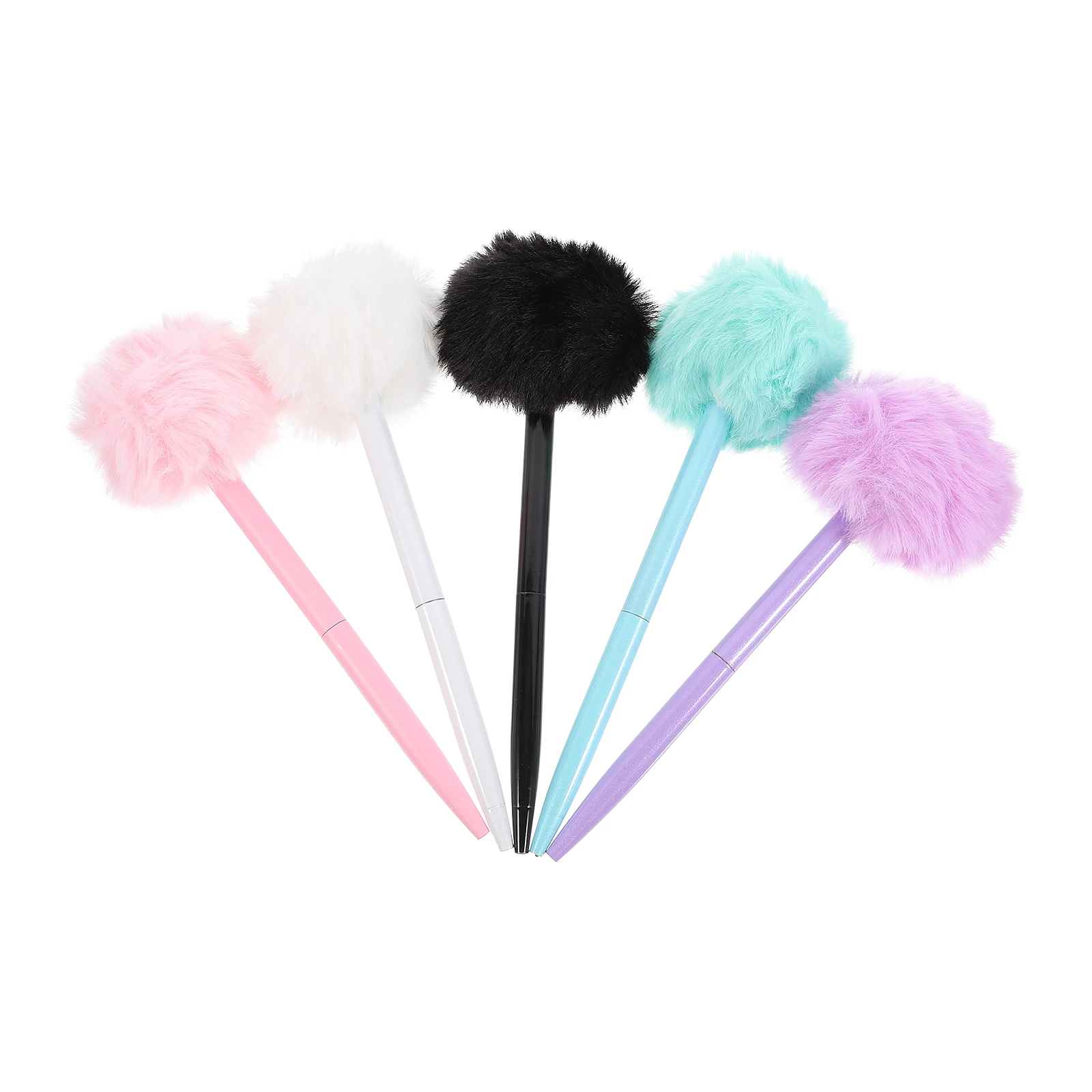 5 Pcs Ballpoint Pens Cartoon Stress Relief Journal Pens Black White Blue Pink Purple Smooth Writing Gifts
5 Pcs Ballpoint Pens Cartoon Stress Relief Journal Pens Black White Blue Pink Purple Smooth Writing Gifts