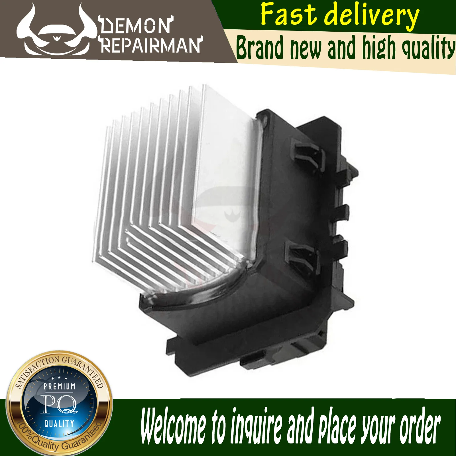 145R23EMM 7701209850 NEW Resistance module Compatible with Jeep Commander 4.7L 5.7L 3.7L Subaru Forester 2.0L NISSAN NV400 2.3L
145R23EMM 7701209850 NEW Resistance module Compatible with Jeep Commander 4.7L 5.7L 3.7L Subaru Forester 2.0L NISSAN NV400 2.3L
