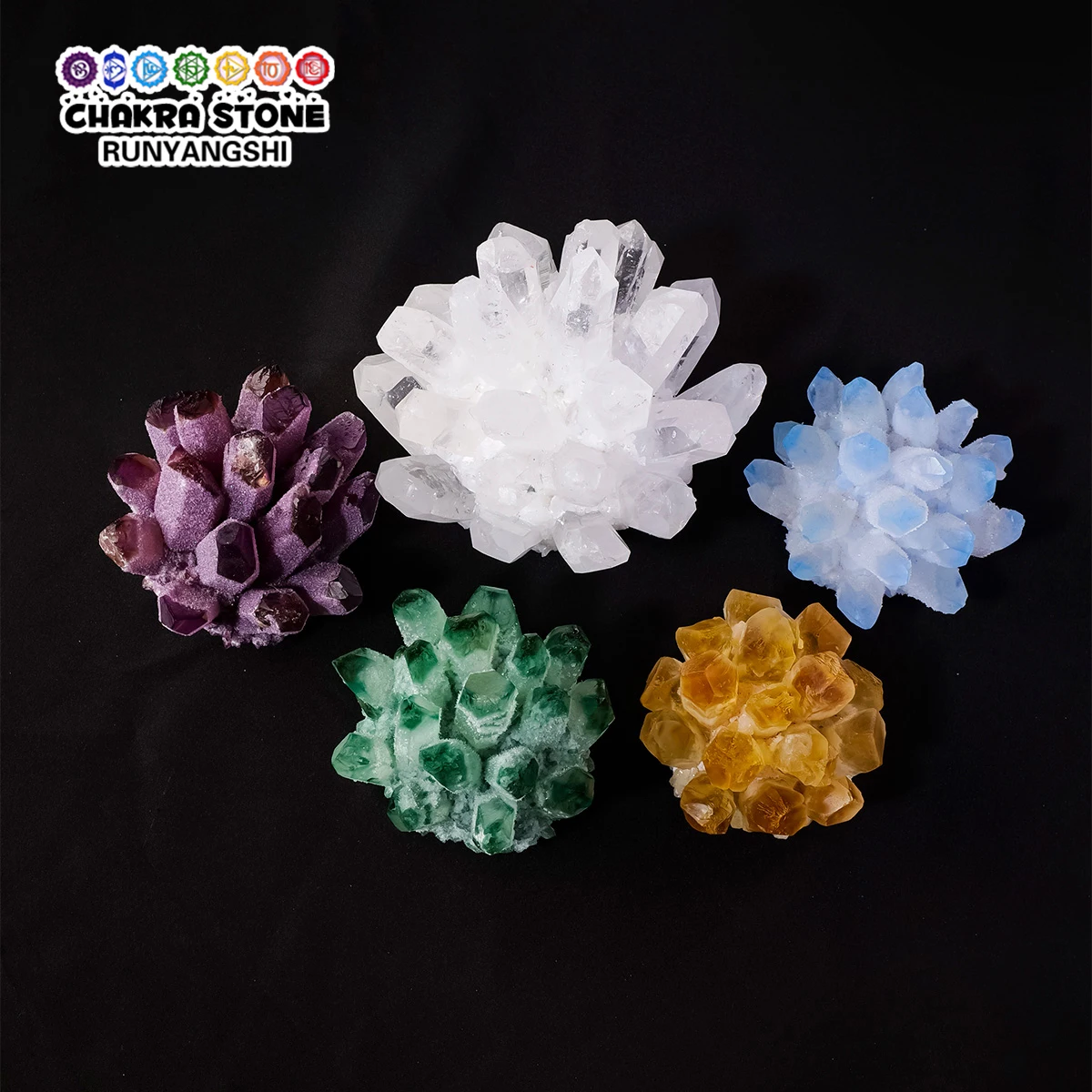 1PC Natural Crystal Cluster Ornament, Raw Crystal Stone for Demagnetizing & Display, Desktop Craft & Home Decor
1PC Natural Crystal Cluster Ornament, Raw Crystal Stone for Demagnetizing & Display, Desktop Craft & Home Decor