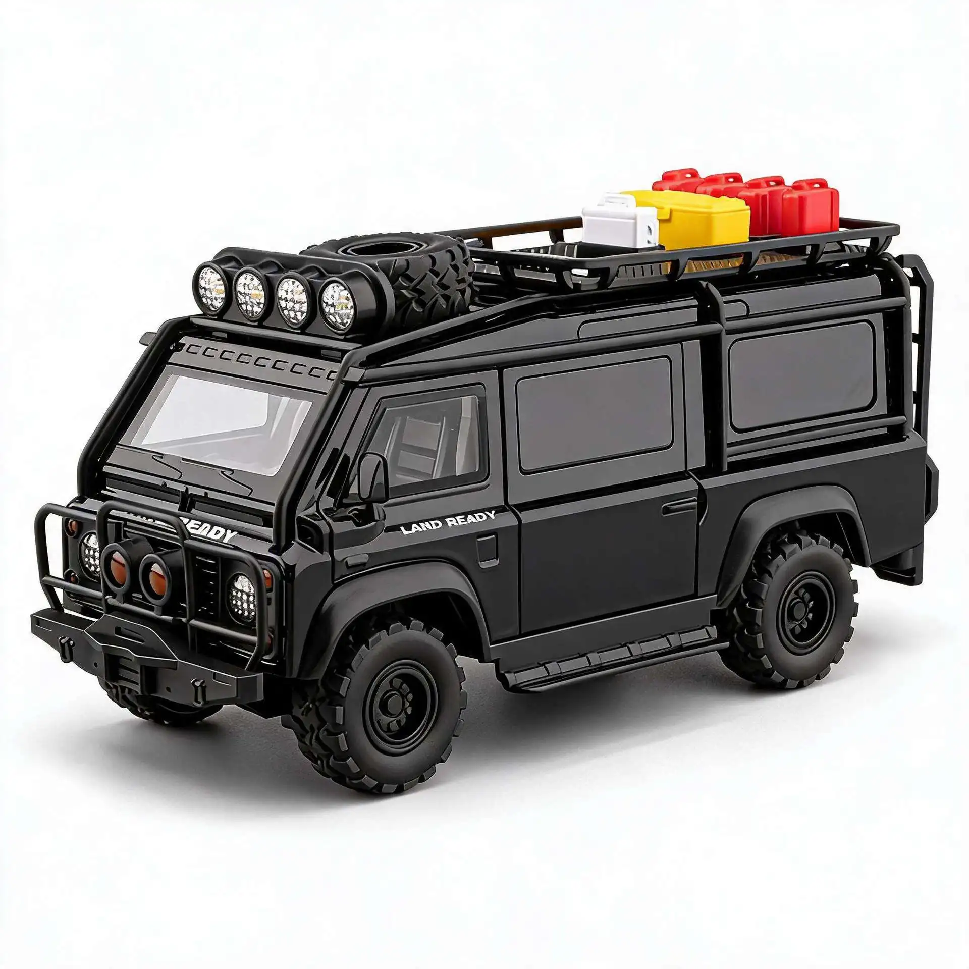 1:24 Defender VAN Alloy Camping Car Model Diecasts Metal Toy Off-Road Vehicles Car Model Sound Light Gifts
1:24 Defender VAN Alloy Camping Car Model Diecasts Metal Toy Off-Road Vehicles Car Model Sound Light Gifts
