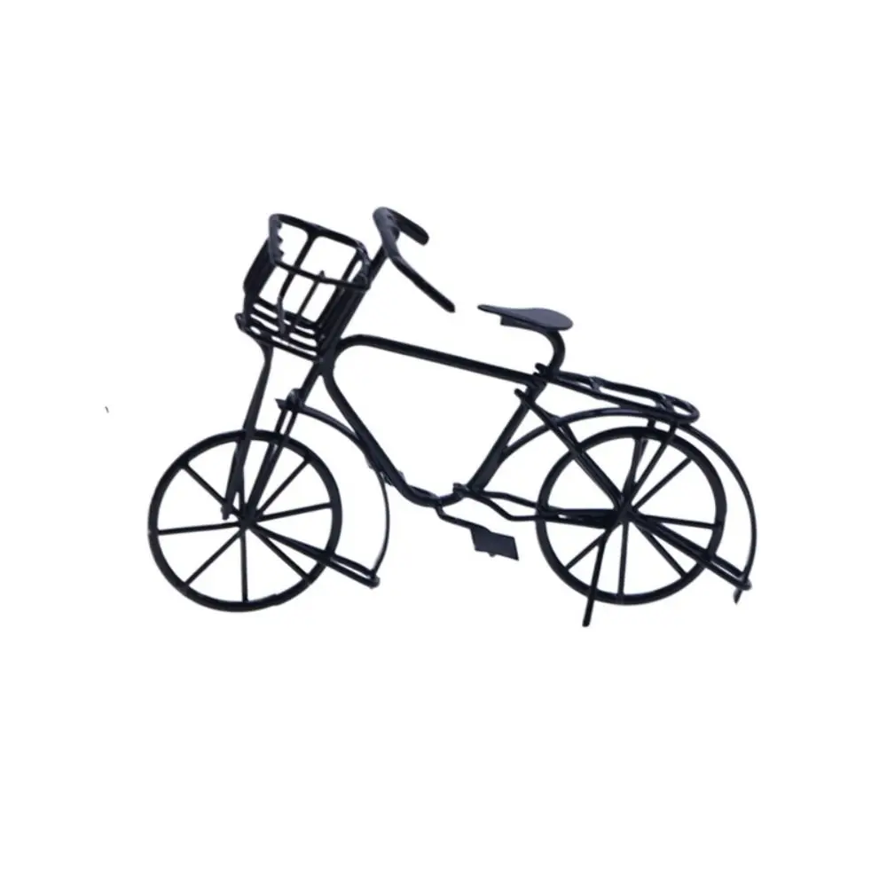 1:12 Small Bicycle Model Handmade Black Bike Miniatures Old-fashioned Iron Art Collection Gift
1:12 Small Bicycle Model Handmade Black Bike Miniatures Old-fashioned Iron Art Collection Gift