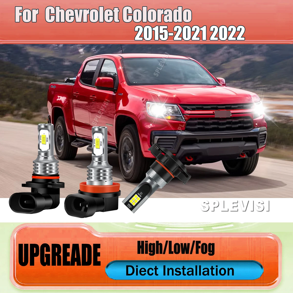 Светодиодные противотуманные фары, трансформирующие свой опыт вождения для Chevrolet Colorado 2015, 2016, 2017, 2018, 2019, 2020, 2021 2022
Светодиодные противотуманные фары, трансформирующие свой опыт вождения для Chevrolet Colorado 2015, 2016, 2017, 2018, 2019, 2020, 2021 2022