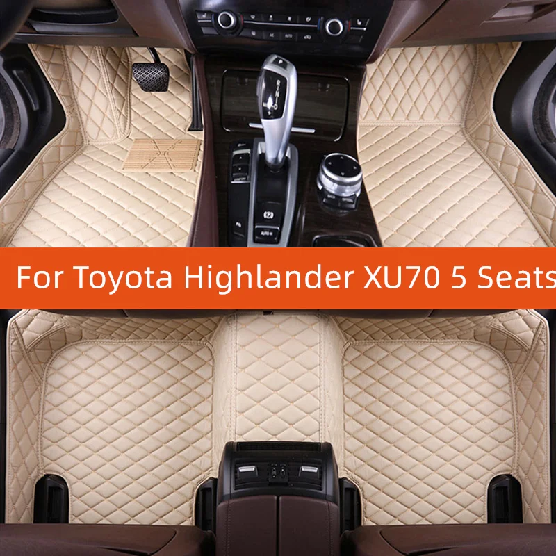 Custom Leather Car Floor Mat For Toyota Highlander XU70 5 Seats 2022 2023 2024 2025 2026 2027 Car Mat Interior Accessories
Custom Leather Car Floor Mat For Toyota Highlander XU70 5 Seats 2022 2023 2024 2025 2026 2027 Car Mat Interior Accessories