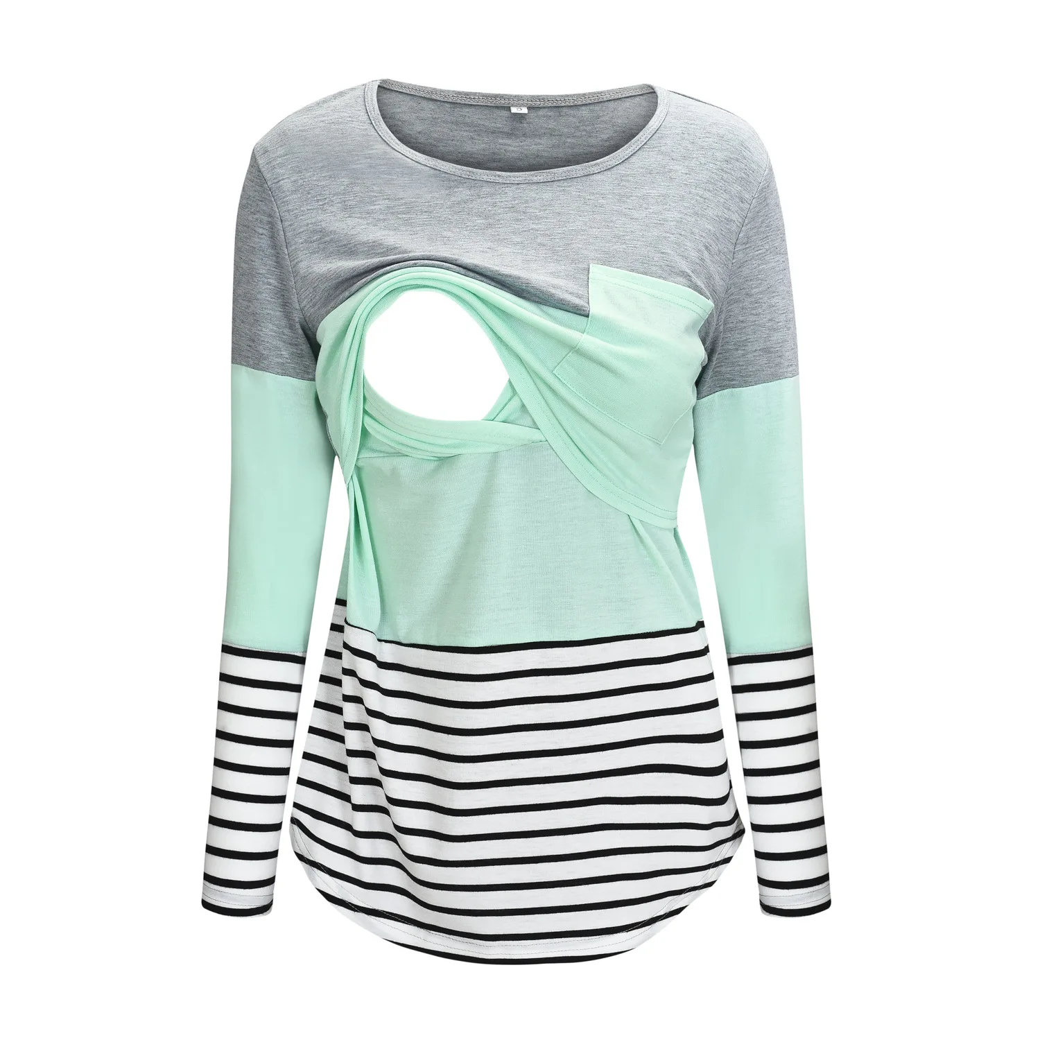 Women Blouse Maternity Long Sleeve Striped Nursing Tops T-shirt For Breastfeeding Mom Ladies Casual Spring Autumn Blouse Shirt
Women Blouse Maternity Long Sleeve Striped Nursing Tops T-shirt For Breastfeeding Mom Ladies Casual Spring Autumn Blouse Shirt
