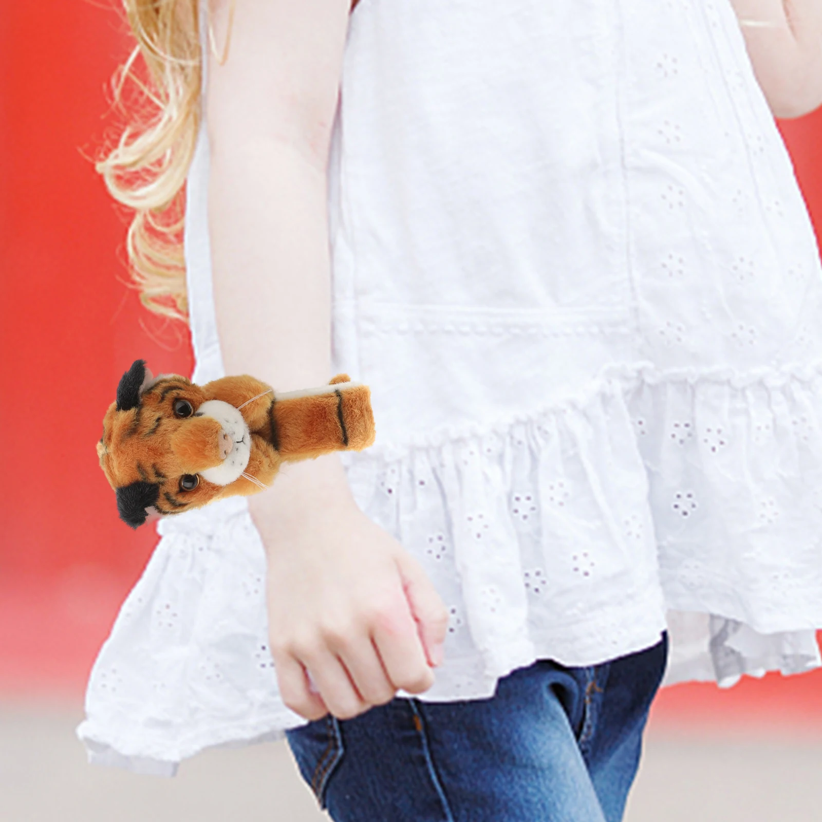 Tiger Bracelet Animal Slap Bracelets for Kids Wrist Bands Children's Pp Cotton Furry
Tiger Bracelet Animal Slap Bracelets for Kids Wrist Bands Children's Pp Cotton Furry