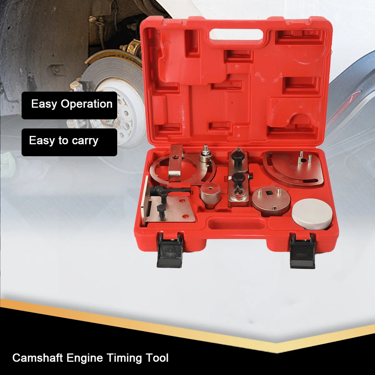 Набор инструментов для выравнивания распределительного вала двигателя, подходит для Volvo S80 XC90 XC60 XC70 3.0T 3,2 Замена для Land Rover 3.2 i6 Engi
Набор инструментов для выравнивания распределительного вала двигателя, подходит для Volvo S80 XC90 XC60 XC70 3.0T 3,2 Замена для Land Rover 3.2 i6 Engi