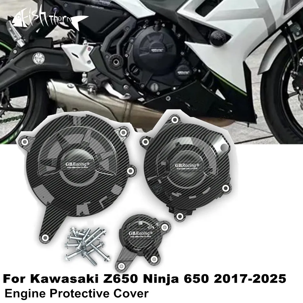 Motorcycle Engine Protective Cover Protector Fall Protection Cover For Kawasaki Z650 Z 650 Ninja650 Ninja 650 2017-2025
Motorcycle Engine Protective Cover Protector Fall Protection Cover For Kawasaki Z650 Z 650 Ninja650 Ninja 650 2017-2025