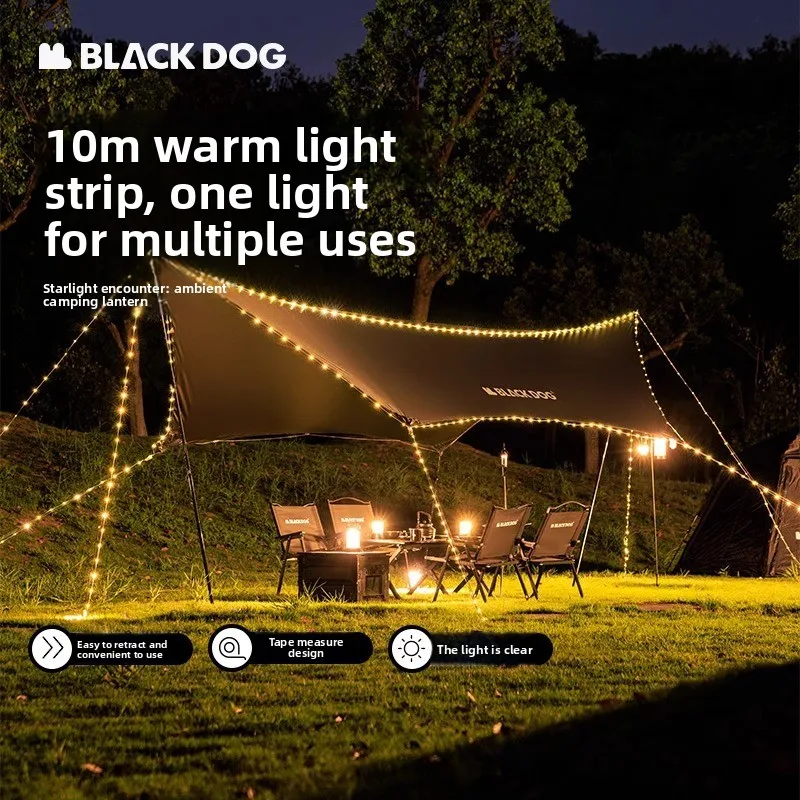 Black Dog Mood Light Strings, Outdoor Canopy Lamp, Portable Tent Light Belt, Decorative Illumination for Field Camping Trips
Black Dog Mood Light Strings, Outdoor Canopy Lamp, Portable Tent Light Belt, Decorative Illumination for Field Camping Trips