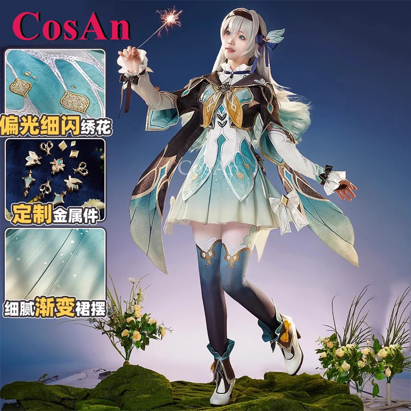 Костюмы для косплея CosAn Game Honkai: Star Rail Firefly, великолепные элегантные боевые униформы V.20, одежда для ролевых игр на Хэллоуин
Костюмы для косплея CosAn Game Honkai: Star Rail Firefly, великолепные элегантные боевые униформы V.20, одежда для ролевых игр на Хэллоуин
