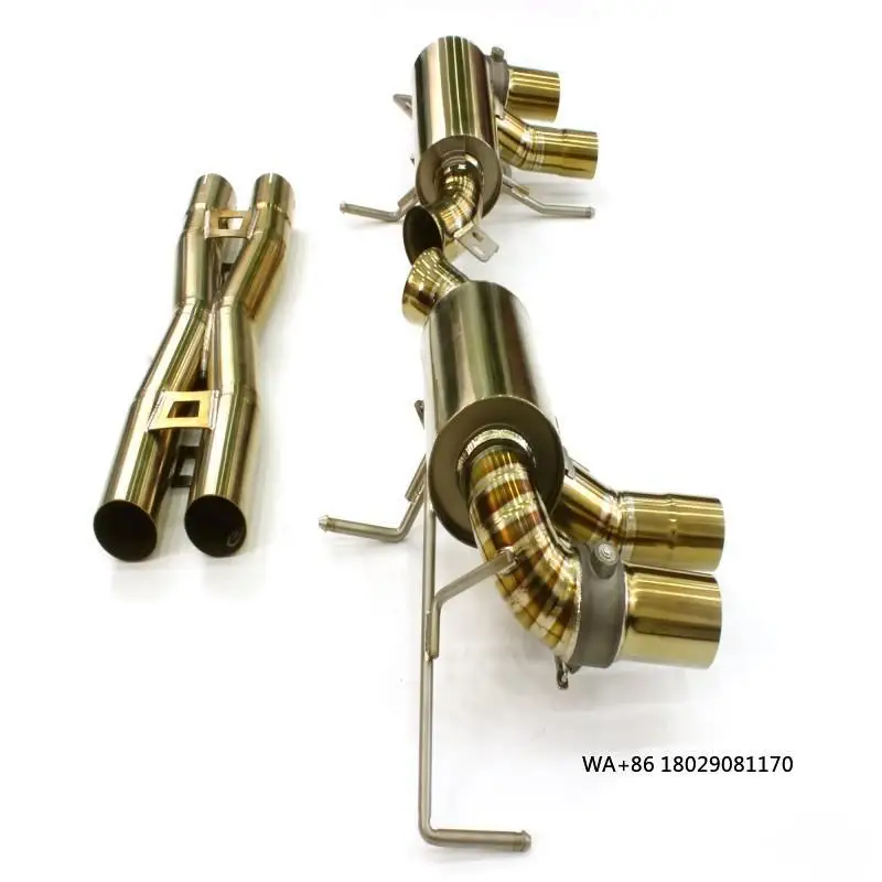 Manufactory OEM Exhaust System for F12-812 Superfast 6.3L V12 2015-2020 With Golden Color Titanium Alloy
Manufactory OEM Exhaust System for F12-812 Superfast 6.3L V12 2015-2020 With Golden Color Titanium Alloy