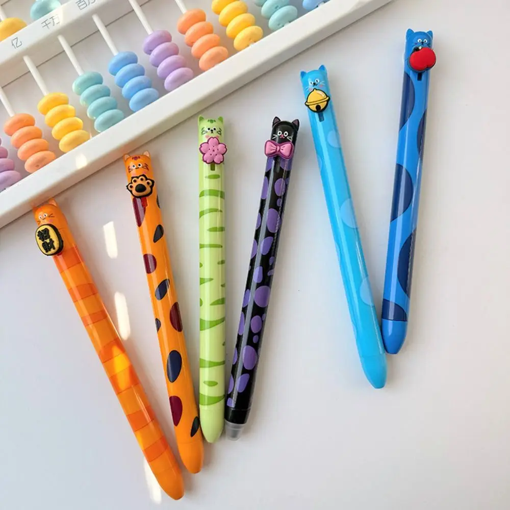6pcs New Kitten Series Erasable Pen Quick-dry Press Using Gel Pen Smooth Writing Neutral Pens Students
6pcs New Kitten Series Erasable Pen Quick-dry Press Using Gel Pen Smooth Writing Neutral Pens Students