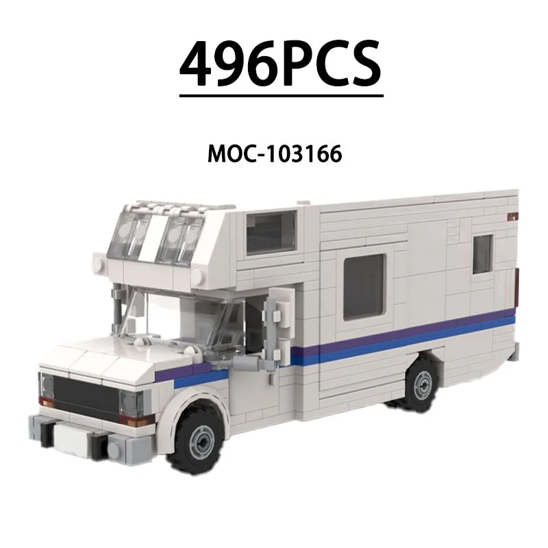 MOC-103166 Building Block Camper RV Model Decoration 496 Pieces Children's Educational Birthday Christmas New Year Toy Gift
MOC-103166 Building Block Camper RV Model Decoration 496 Pieces Children's Educational Birthday Christmas New Year Toy Gift