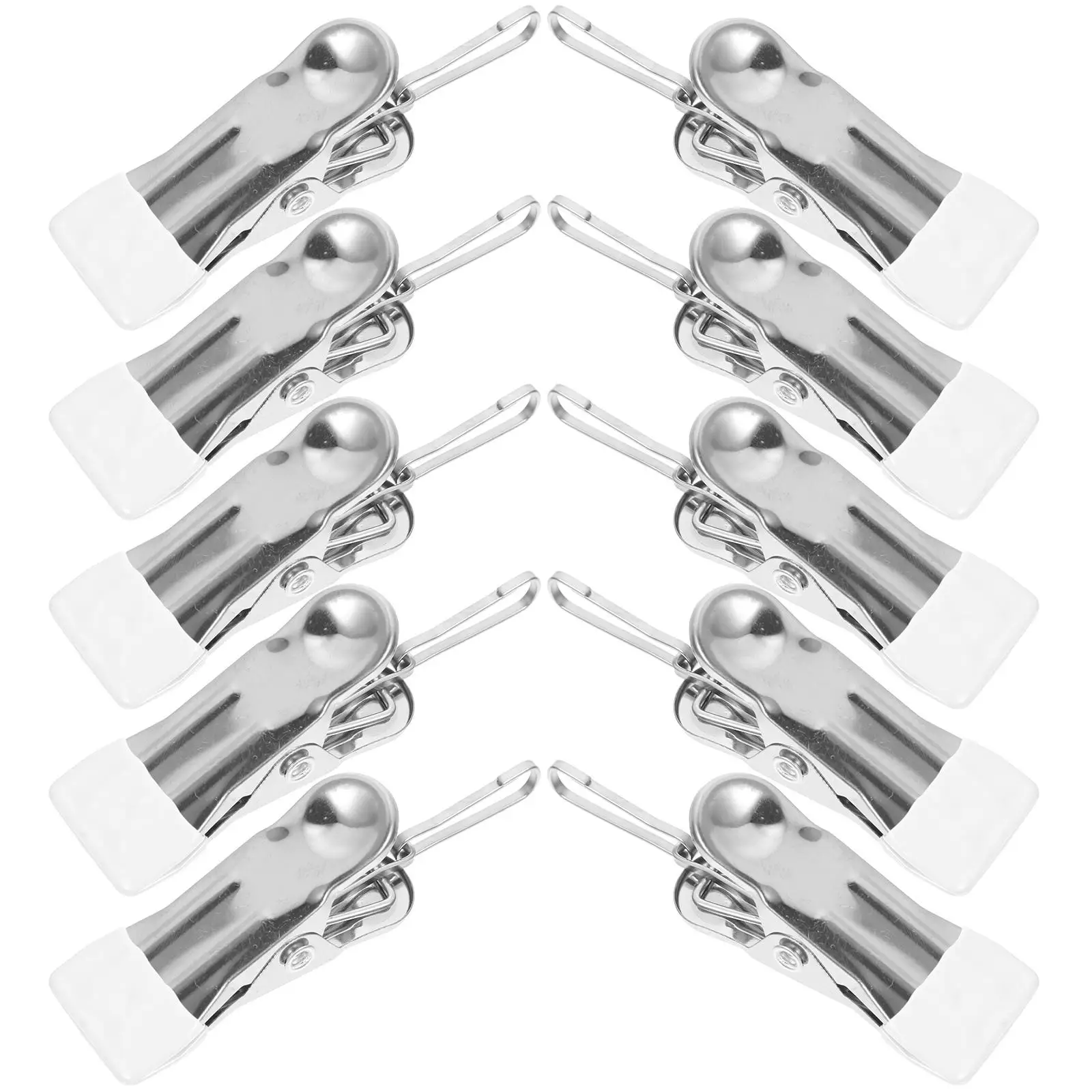 20 Pcs Stainless Steel Clothespins Clothesline Laundry Pegs Windproof Quilt Hook Clips Blanket Clamps Suitcase Fixation Sturdy
20 Pcs Stainless Steel Clothespins Clothesline Laundry Pegs Windproof Quilt Hook Clips Blanket Clamps Suitcase Fixation Sturdy
