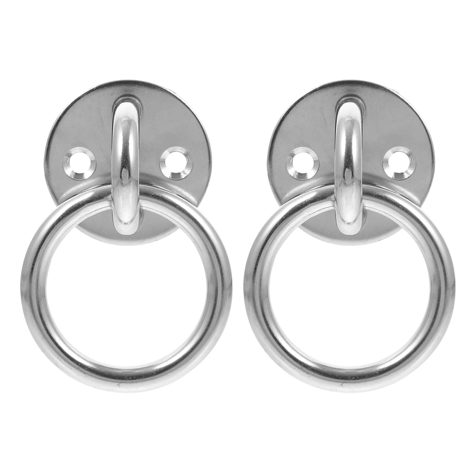 2pcs Heavy Duty Stainless Steel Hooks Round Eye Plate Ceiling Hanging Hammock Mount Fittings Universal Hooks Household Storage
2pcs Heavy Duty Stainless Steel Hooks Round Eye Plate Ceiling Hanging Hammock Mount Fittings Universal Hooks Household Storage