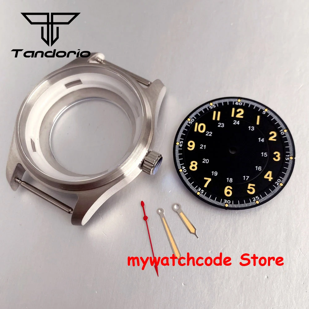 Pilot Style Watch Case Sapphire Glass 20ATM 39mm Diver Dial Needles Set fit NH35 NH36 Miyota 8215 ETA2824 PT5000 Movt Watch Part
Pilot Style Watch Case Sapphire Glass 20ATM 39mm Diver Dial Needles Set fit NH35 NH36 Miyota 8215 ETA2824 PT5000 Movt Watch Part