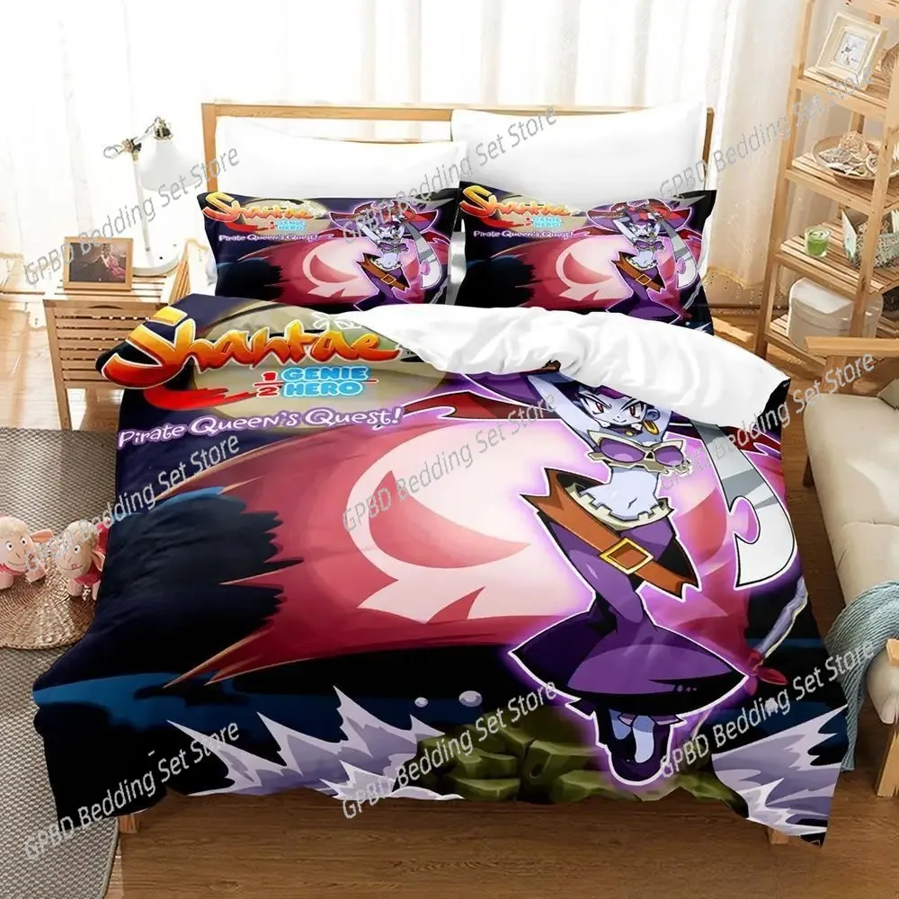 New Shantae Half-Genie Hero Bedding Set Single Twin Full Queen King Size Bed Set Adult Kid Bedroom Duvetcover Sets 3D Anime Game
New Shantae Half-Genie Hero Bedding Set Single Twin Full Queen King Size Bed Set Adult Kid Bedroom Duvetcover Sets 3D Anime Game