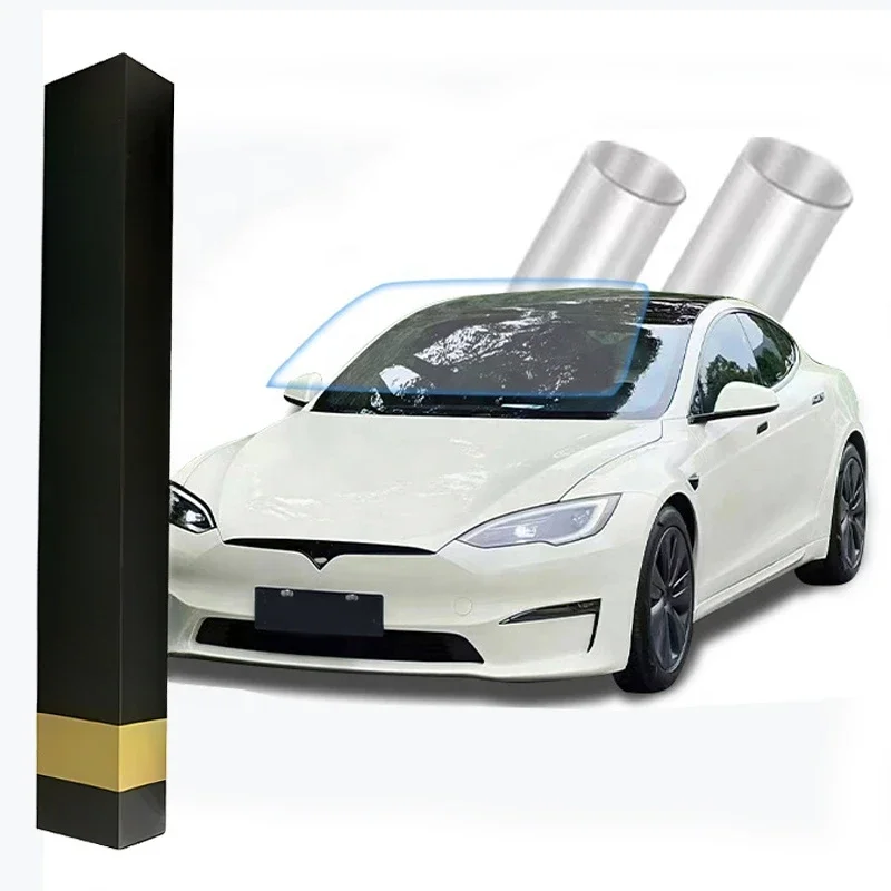 TOP Quality TPU Windshield Protection Films Safe Driving Anti-Scratch Explosion Proof Armored Anti-Flying Stone Car Window Film