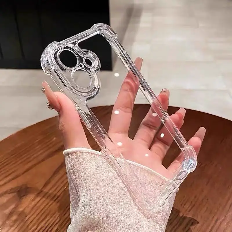 Luxury Shockproof Transparent Case For iPhone 15 14 13 12 11 16 Pro Max X Xs XR Max 7 8 Plus Hard PC Bumper Cases Cover
Luxury Shockproof Transparent Case For iPhone 15 14 13 12 11 16 Pro Max X Xs XR Max 7 8 Plus Hard PC Bumper Cases Cover