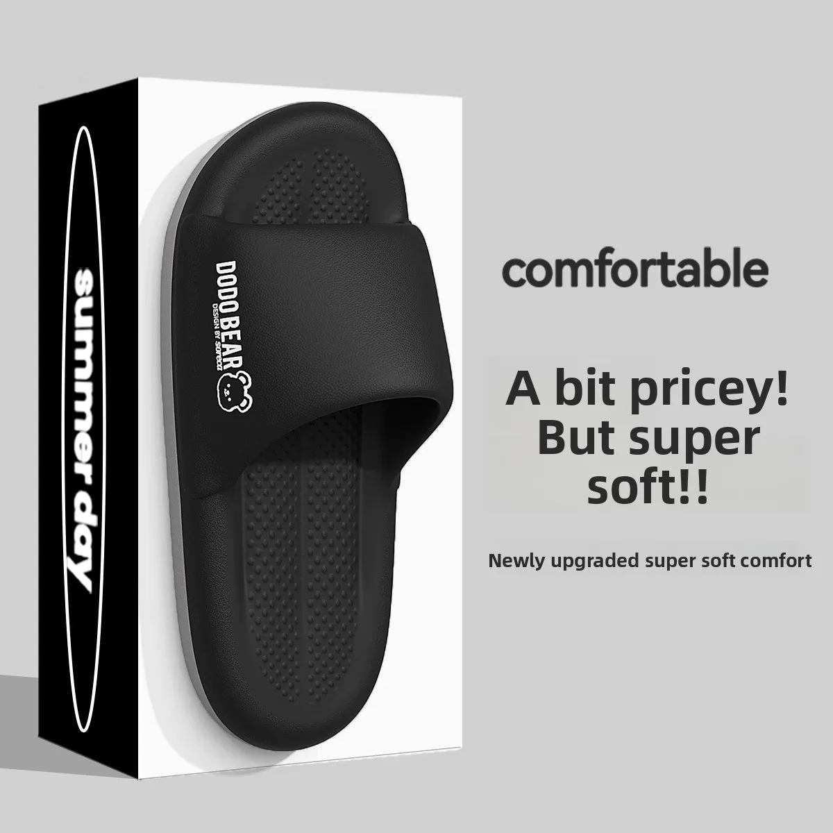 Men's Slippers 2026 New Summer Outdoor Wear Thick Bottom Anti-Slip Deodorant EVA Indoor Home Bathroom Cool Slippers
Men's Slippers 2026 New Summer Outdoor Wear Thick Bottom Anti-Slip Deodorant EVA Indoor Home Bathroom Cool Slippers