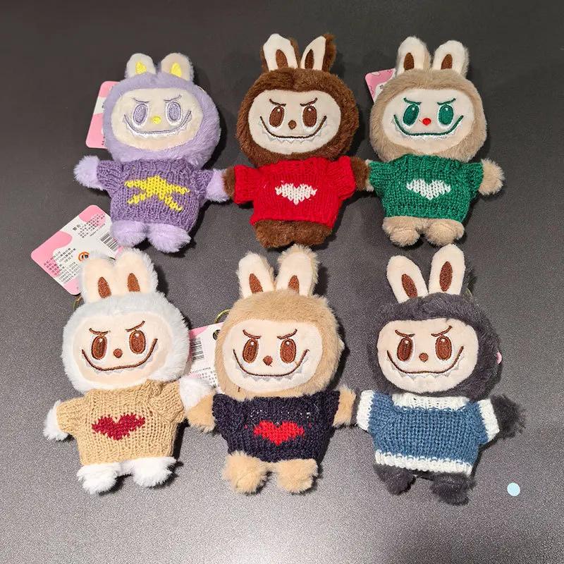 15cm Labubu Plush Keychain Cartoon Cartoon Three-dimensional Doll Students Schoolbag Pendant Car Key Chain Gifts for Children
15cm Labubu Plush Keychain Cartoon Cartoon Three-dimensional Doll Students Schoolbag Pendant Car Key Chain Gifts for Children