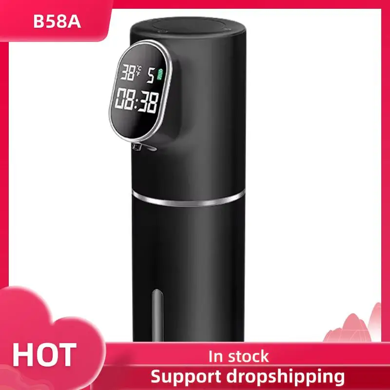 B58A Smart Soap Foam Dispenser 5 Gear Touchless 320Ml Temperature Time Display Automatic Infrared Sensor Soap Dispensers
B58A Smart Soap Foam Dispenser 5 Gear Touchless 320Ml Temperature Time Display Automatic Infrared Sensor Soap Dispensers