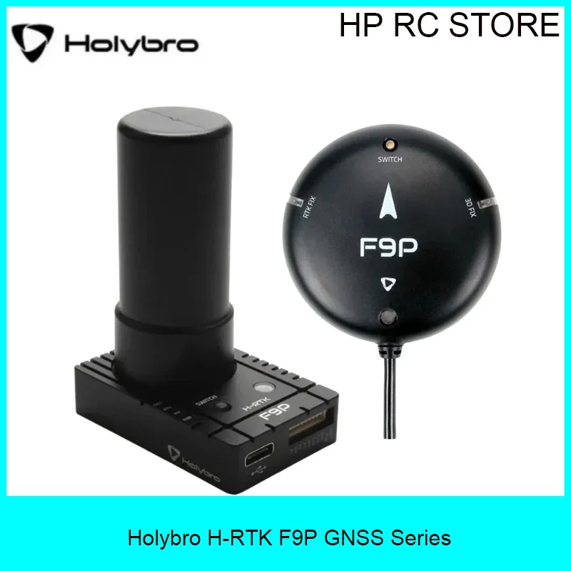 Holybro H-RTK F9P Series: Rover Lite / Helical Antenna / Base Station for GNSS GPS GLONASS Galileo, Pixhawk Flight Controller
Holybro H-RTK F9P Series: Rover Lite / Helical Antenna / Base Station for GNSS GPS GLONASS Galileo, Pixhawk Flight Controller