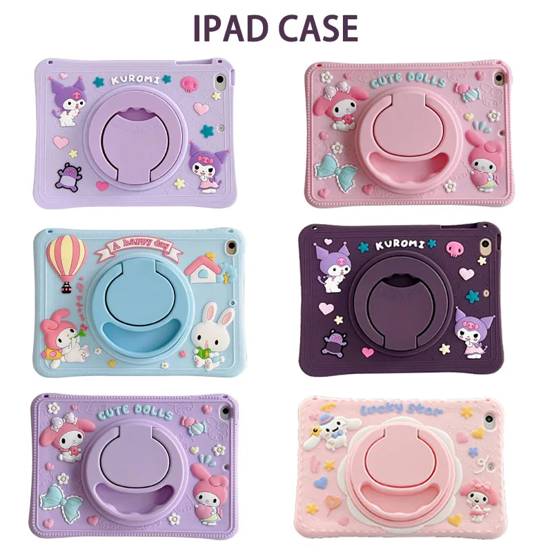 Чехол Sanrio Kuromi для iPad 8 9 10,2, чехол для Pro 11 2022 2021 10 10,9 2018 2017 Mini 6 Air 4 5, чехол для планшета, силиконовая подставка
Чехол Sanrio Kuromi для iPad 8 9 10,2, чехол для Pro 11 2022 2021 10 10,9 2018 2017 Mini 6 Air 4 5, чехол для планшета, силиконовая подставка