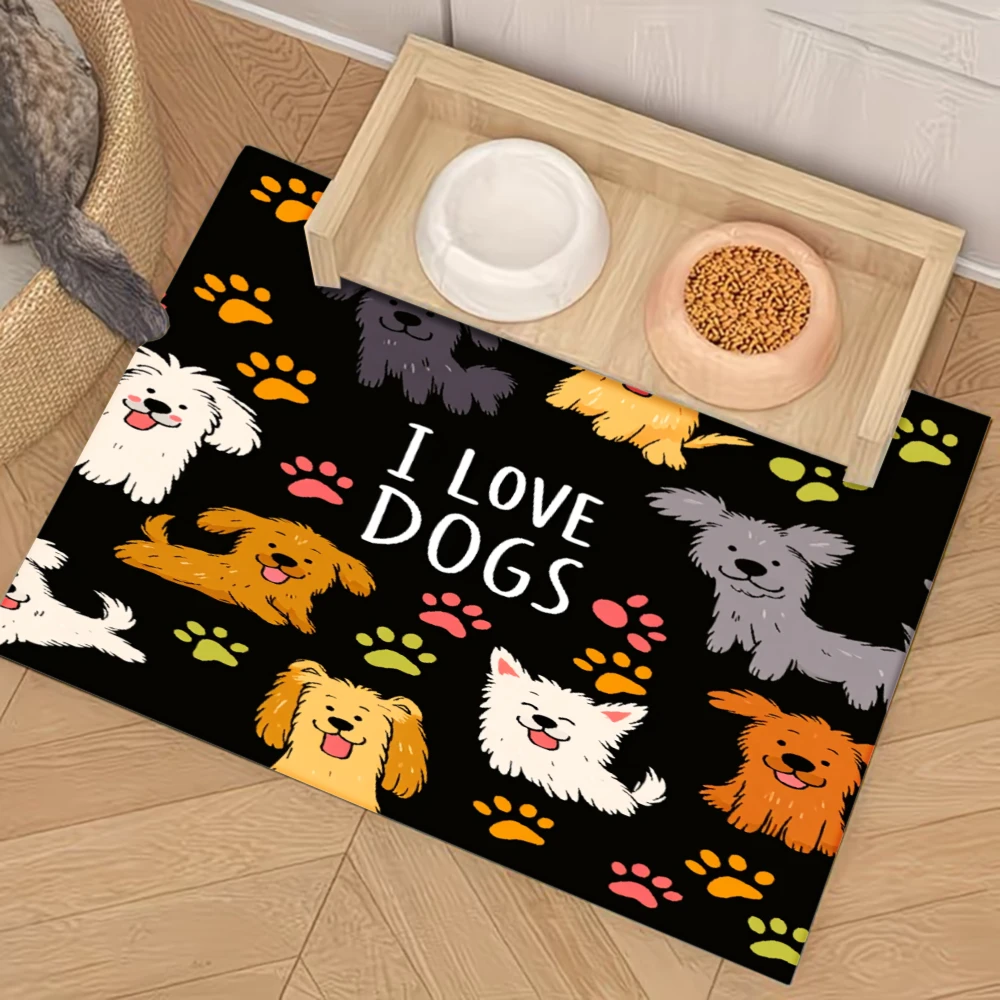 Cute Dogs Paw Prints Pattern Non-Slip Pet Feeding Mat,Pet Supplies, Splash-Proof And Anti-Slip Mat Mats Cats Dogs
Cute Dogs Paw Prints Pattern Non-Slip Pet Feeding Mat,Pet Supplies, Splash-Proof And Anti-Slip Mat Mats Cats Dogs